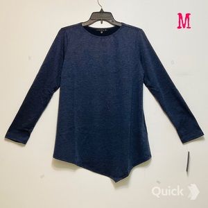 M - NWT Tiana B. Long Sleeve Asymmetrical Top